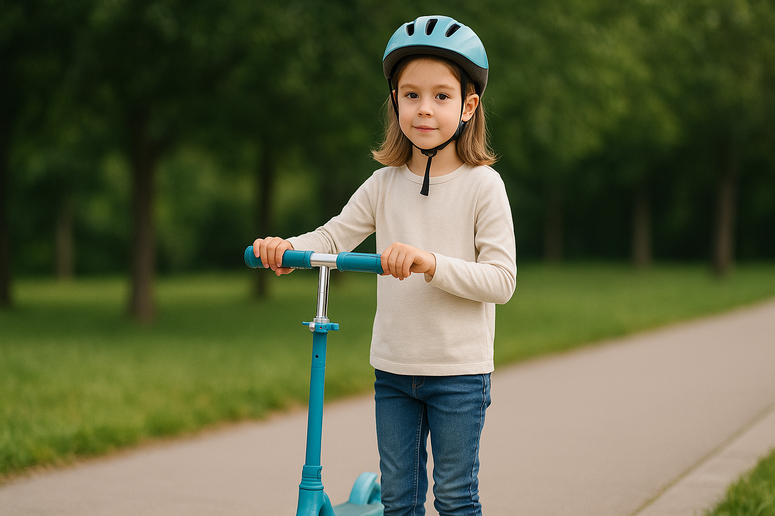 Tõukeratta juhtraua kõrgus lapsele