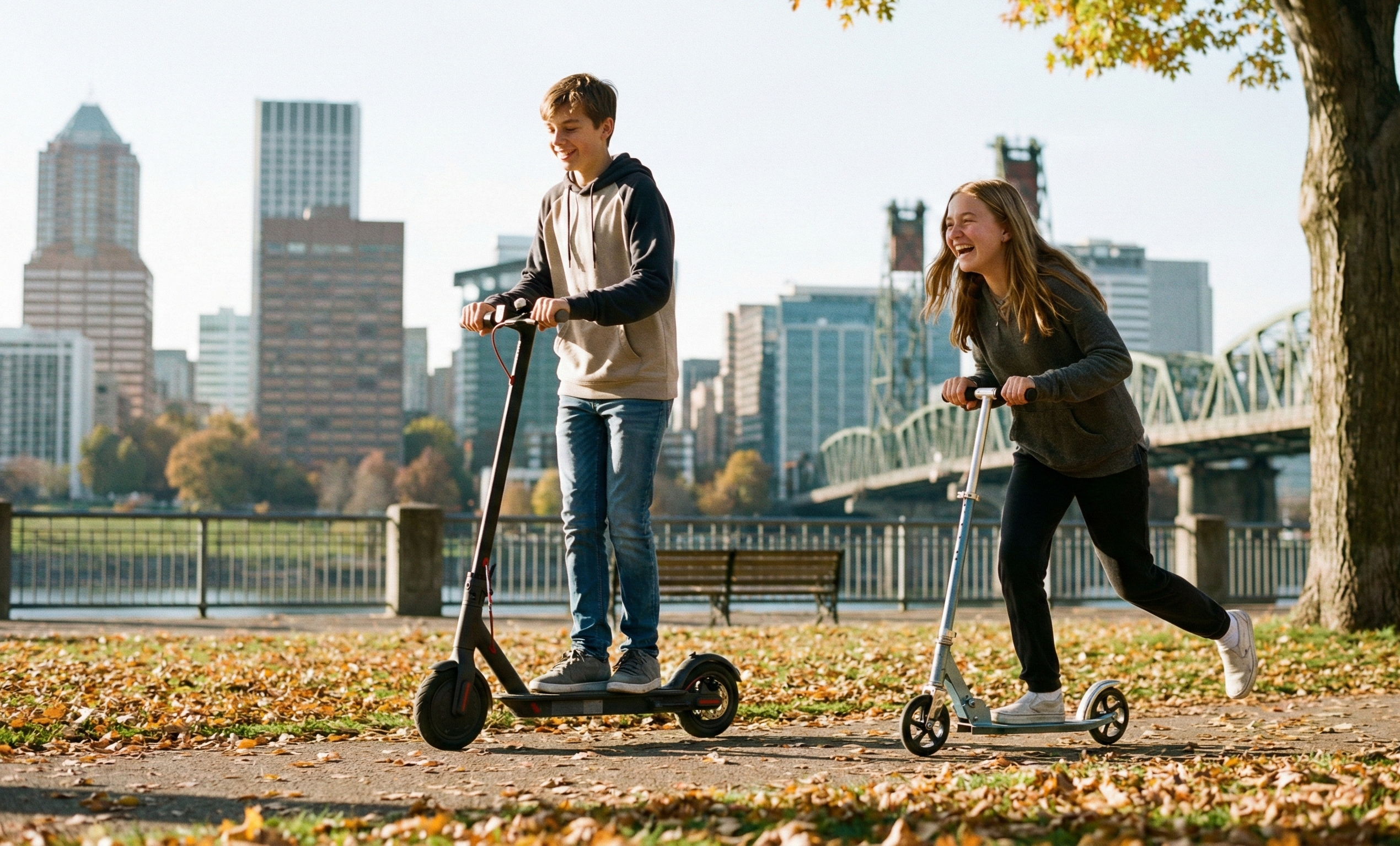 Elektriline või tavaline tõukeratas teismelisele