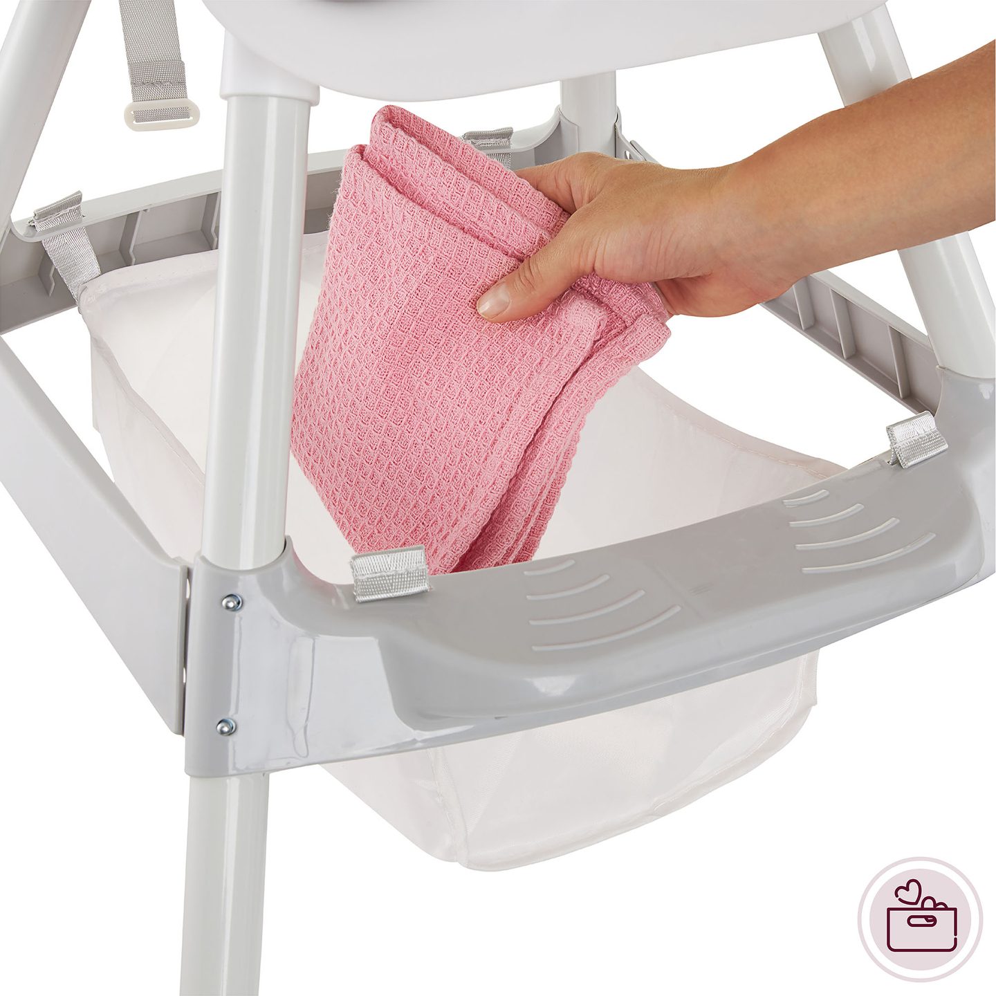 Moby-System Magnolia 2-in-1 reguleeritav tugitool - hall