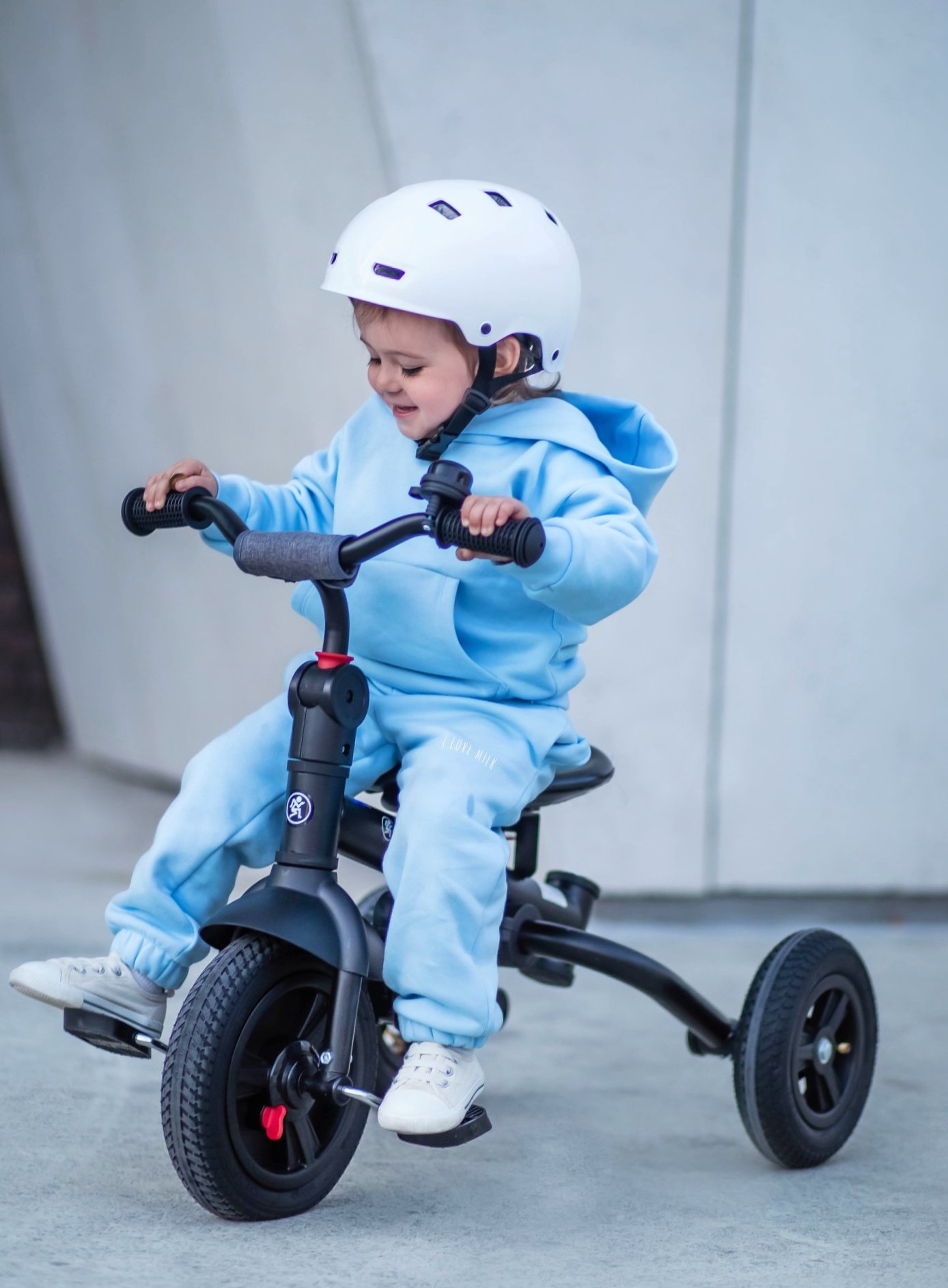 Tobi Velar kolmerattaline jalgratas + vihmakile - hall