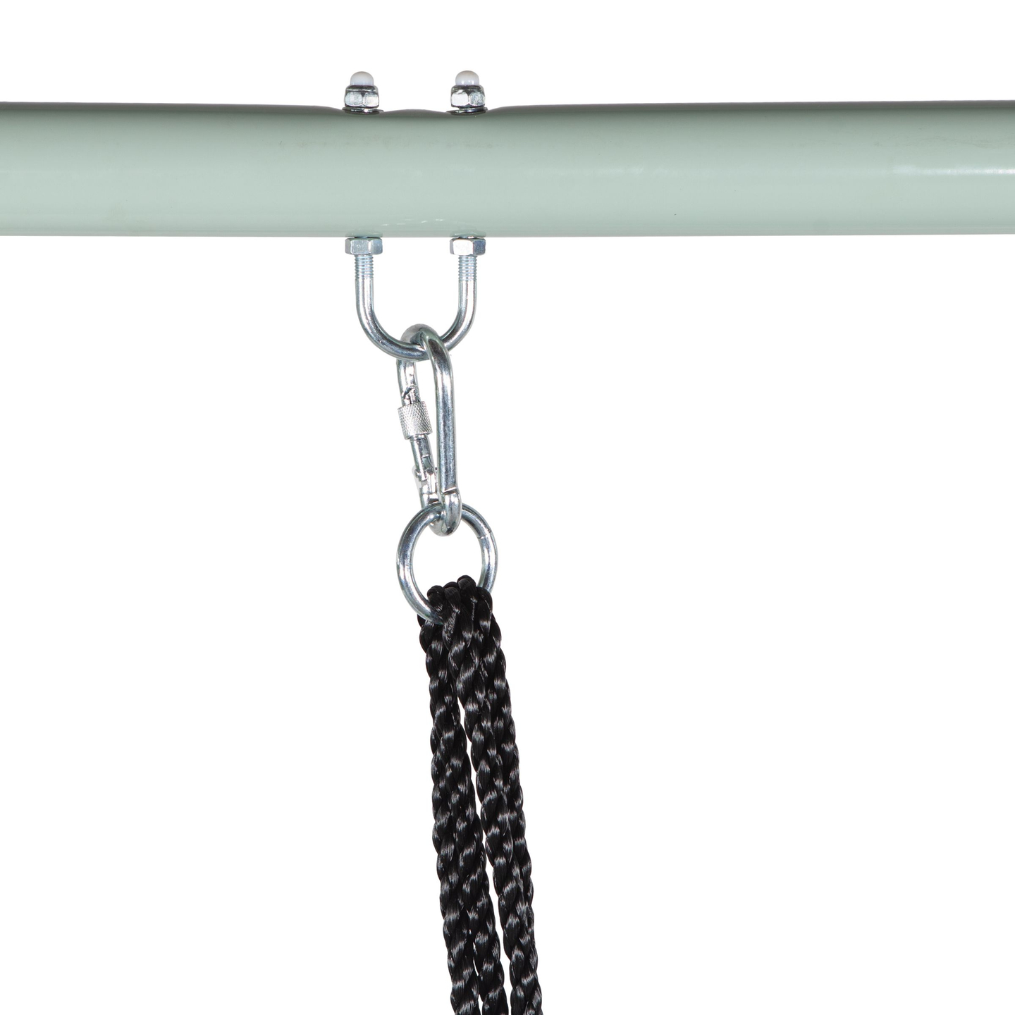 Kurepesa tüüpi aiakiik raami ja trossidega