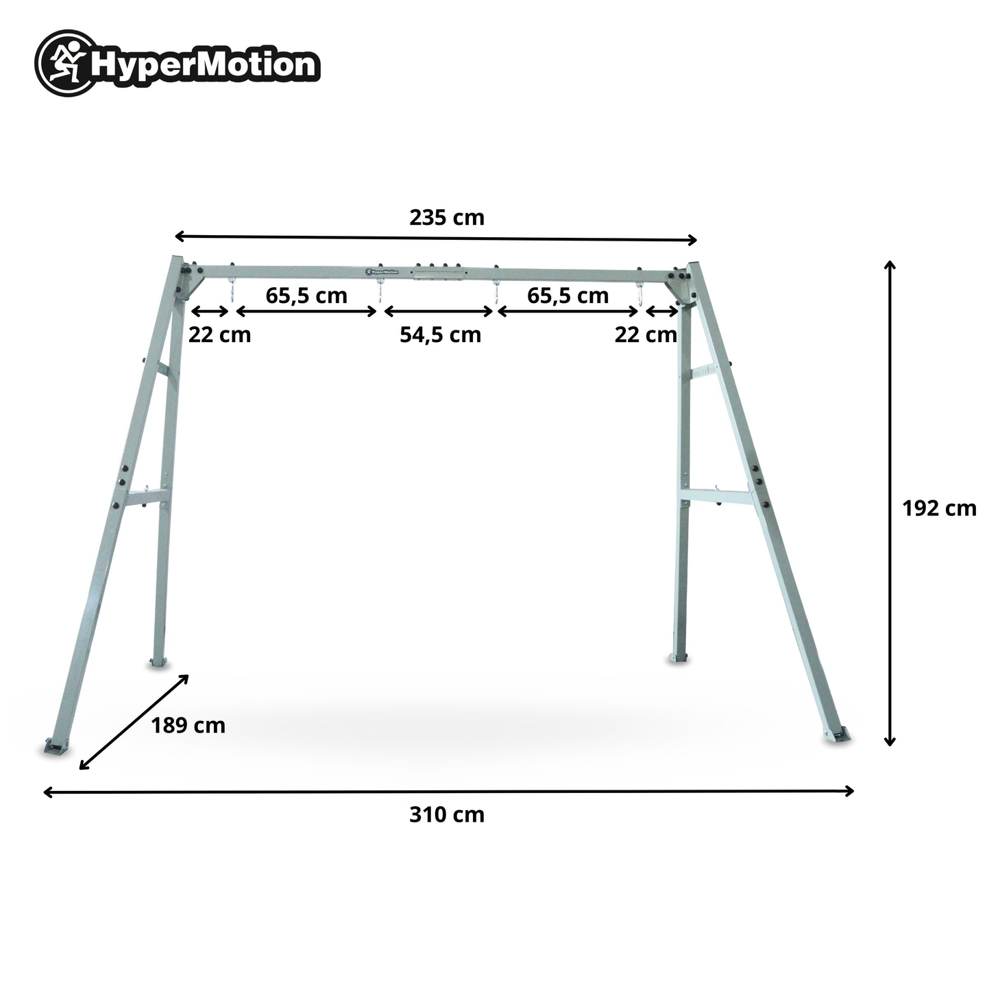 Terasraam aiakiigele või võrkkiigele