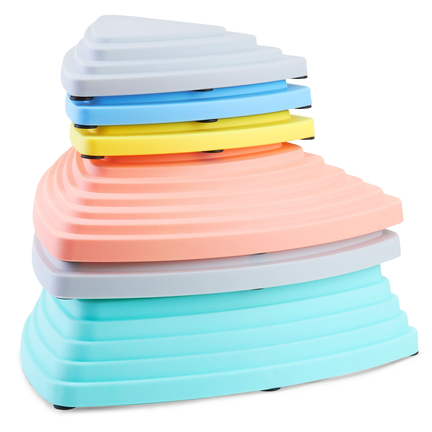 Värvilised tasakaalustuskivid - 6 tk