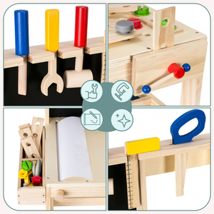 Puidust DIY komplekt XXL - 75 tükki