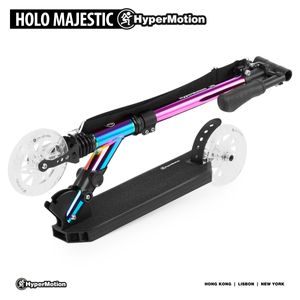 Kaherattaline roller HOLO MAJESTIC HyperMotion 100kg - täisalumiinium