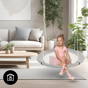 HyperMotion haigepesa kiik - 100 cm läbimõõduga, halli värvi