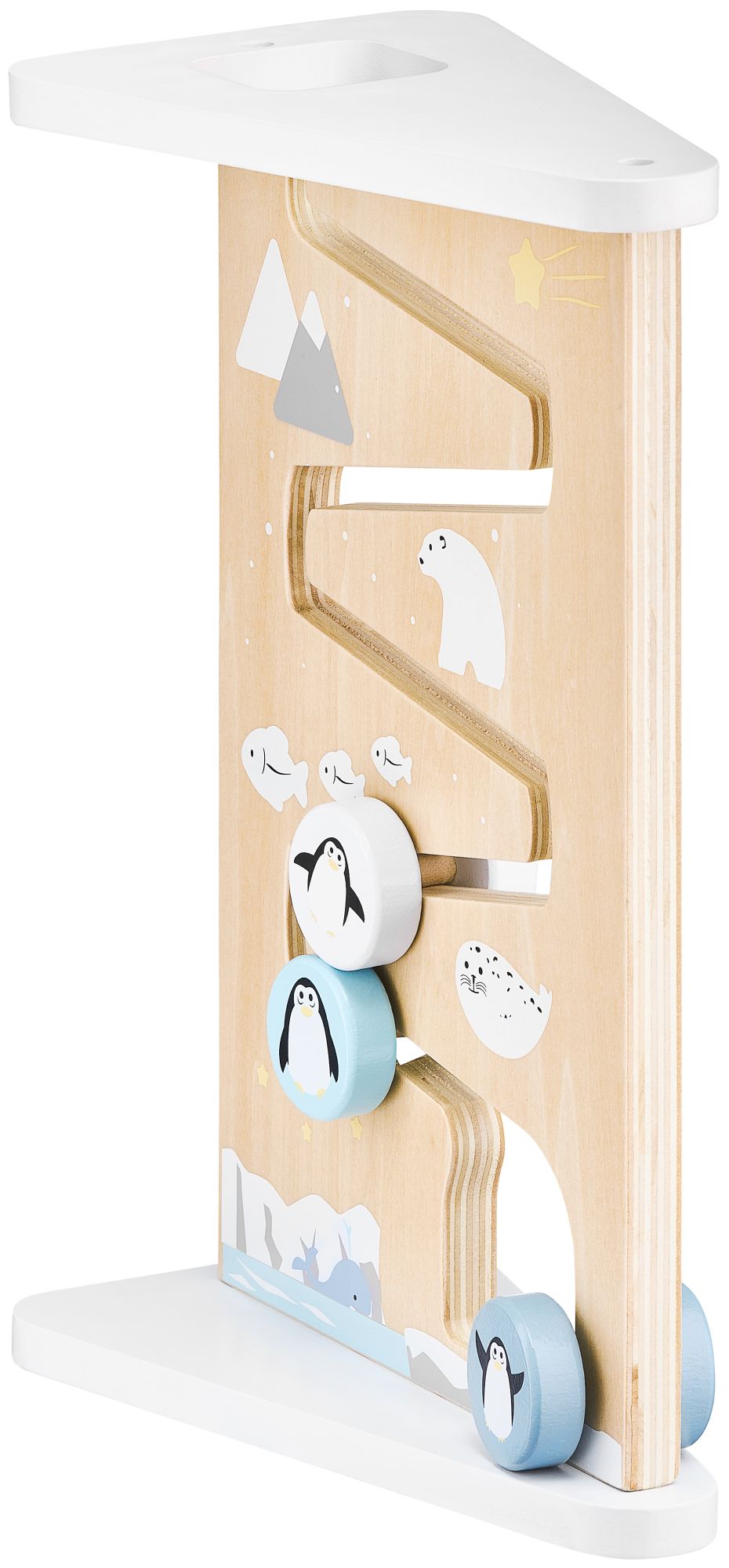 Puidust kahepoolne sensoorne manipulatsioonilaud