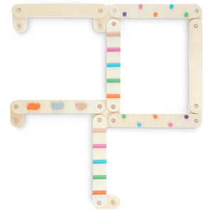 Puidust tasakaalurada - sensoorne rada - 14 elementi