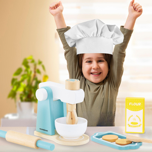 Puidust segisti koos tarvikutega