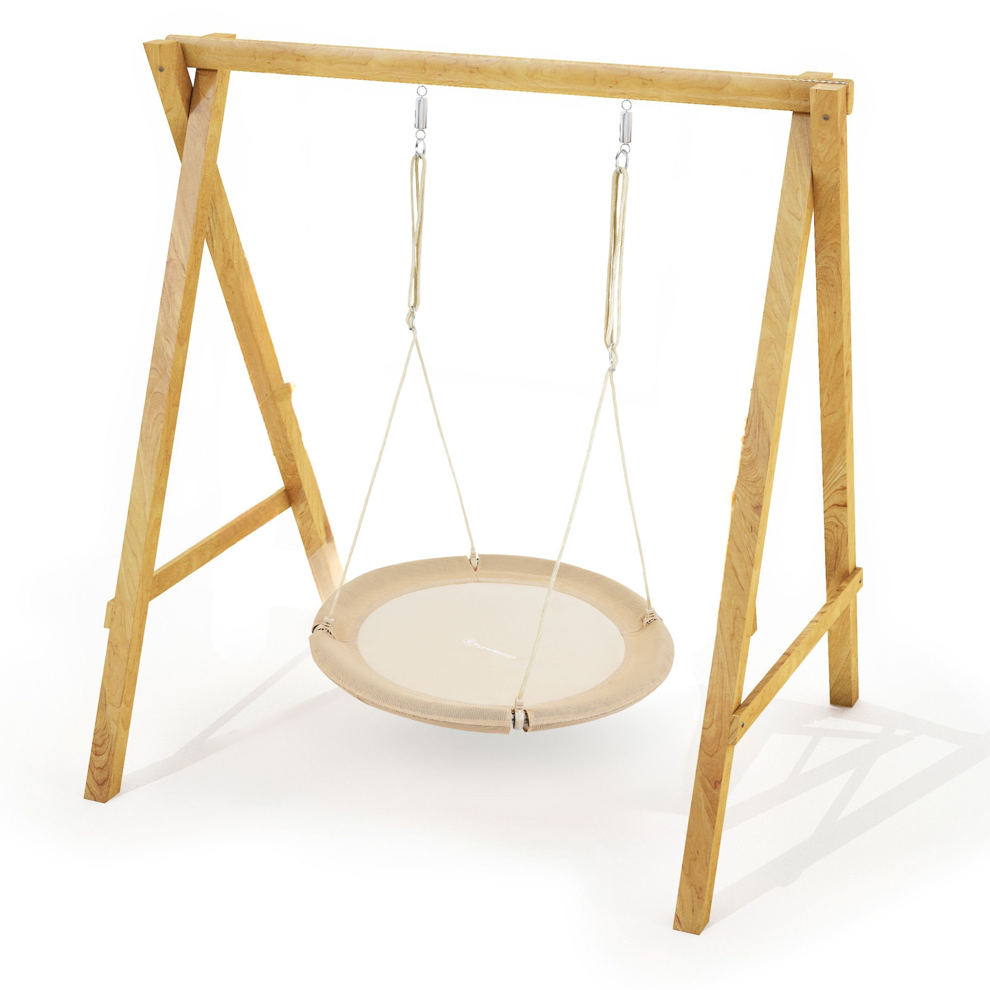 HyperMotion haigepesa kiik - 100 cm läbimõõduga, boho beeži värvi