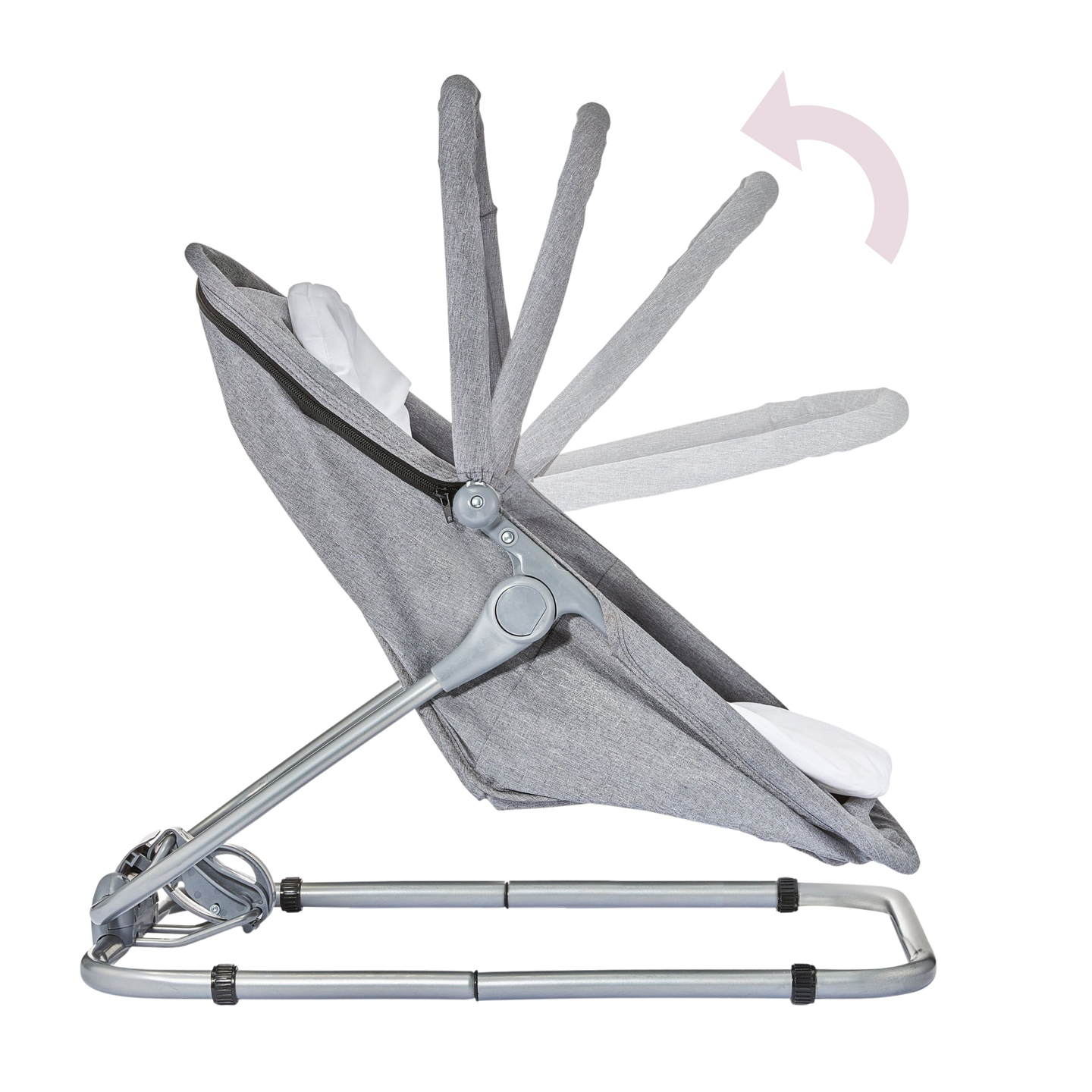 Lamamistool + ujuvtool + võrevoodi 3 in 1 - Moby-System MILA