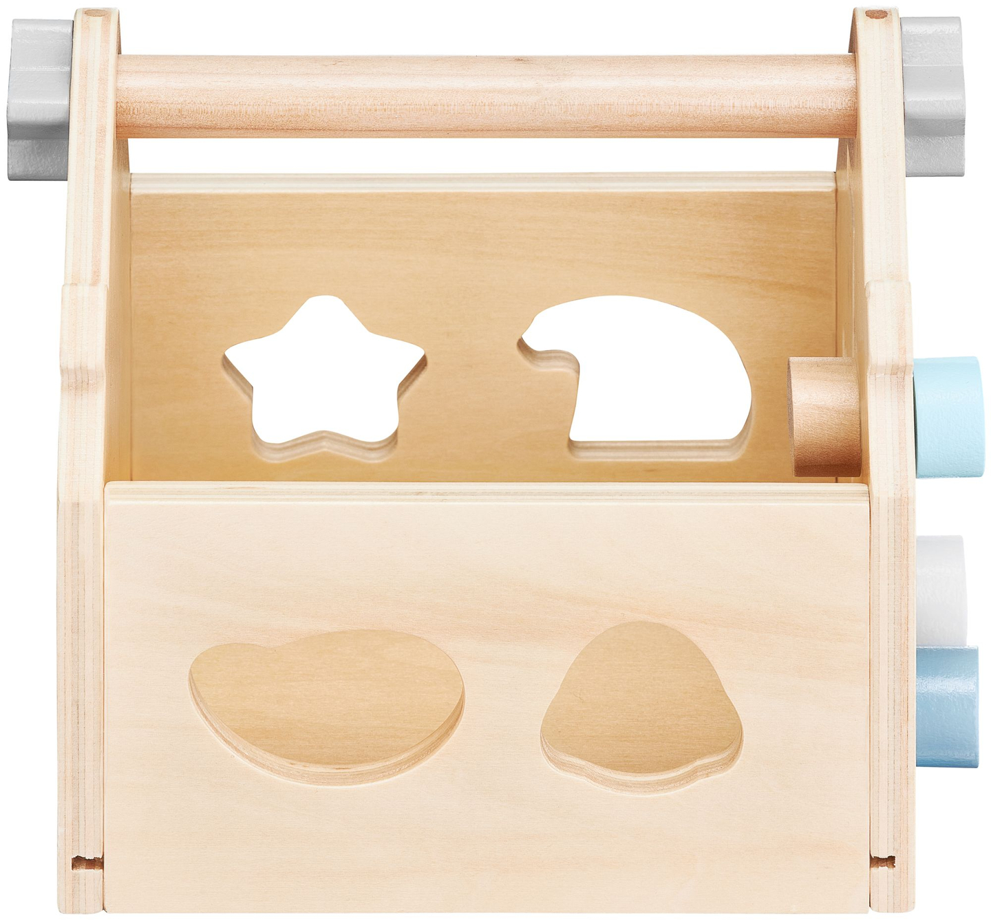 Sorter - hariduslik puidust maja klotsidega