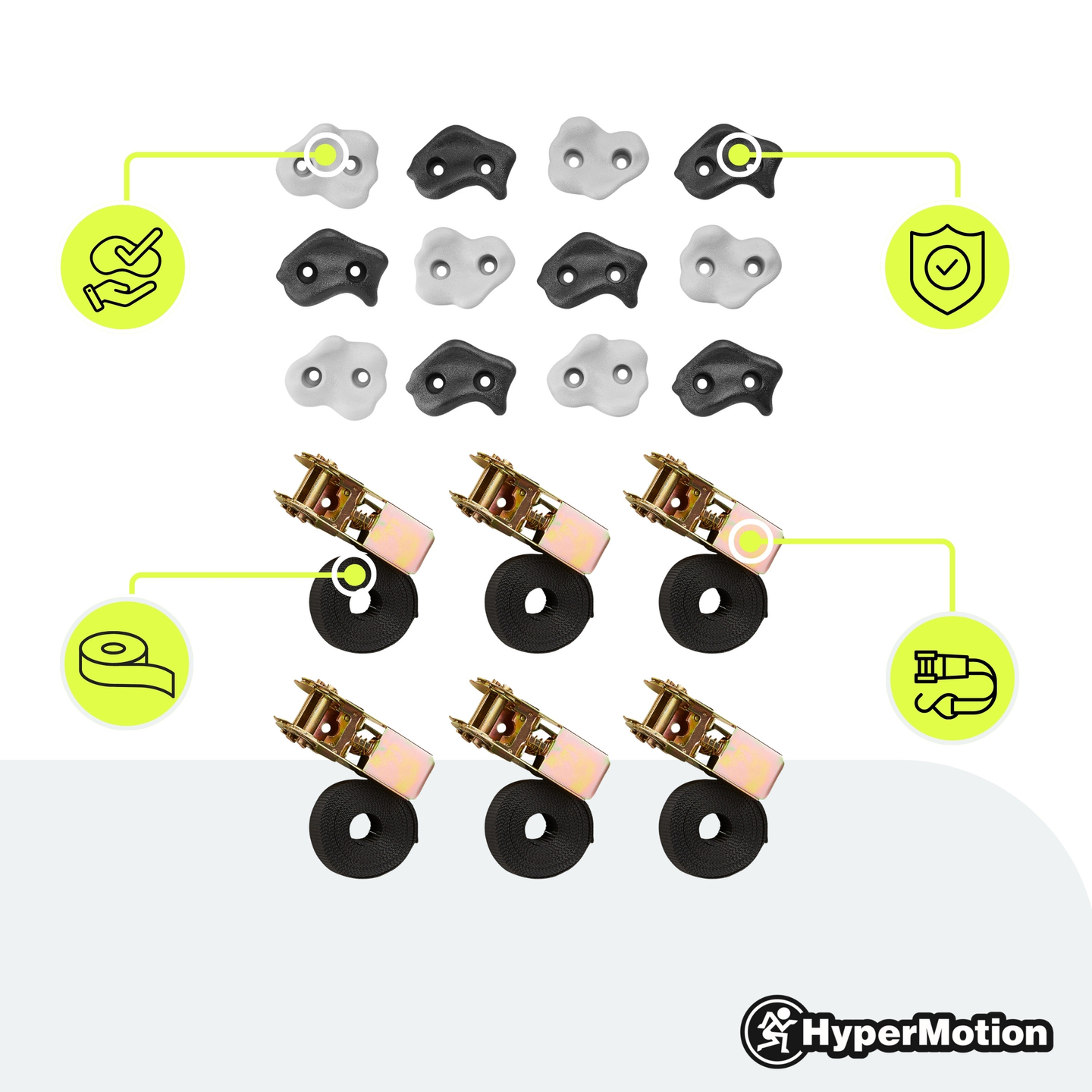 HyperMotion puu ronimise komplekt - 18 toodet