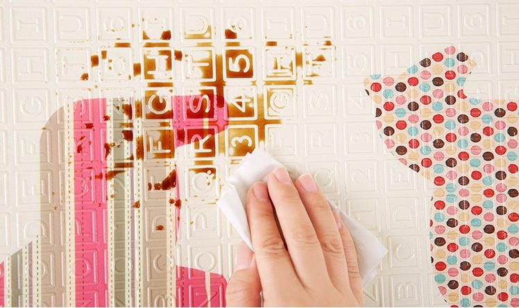 Kahepoolne vahtmatt XXL - kokkupandav 1 CM (mets koos kaisukaru ja hobustega)