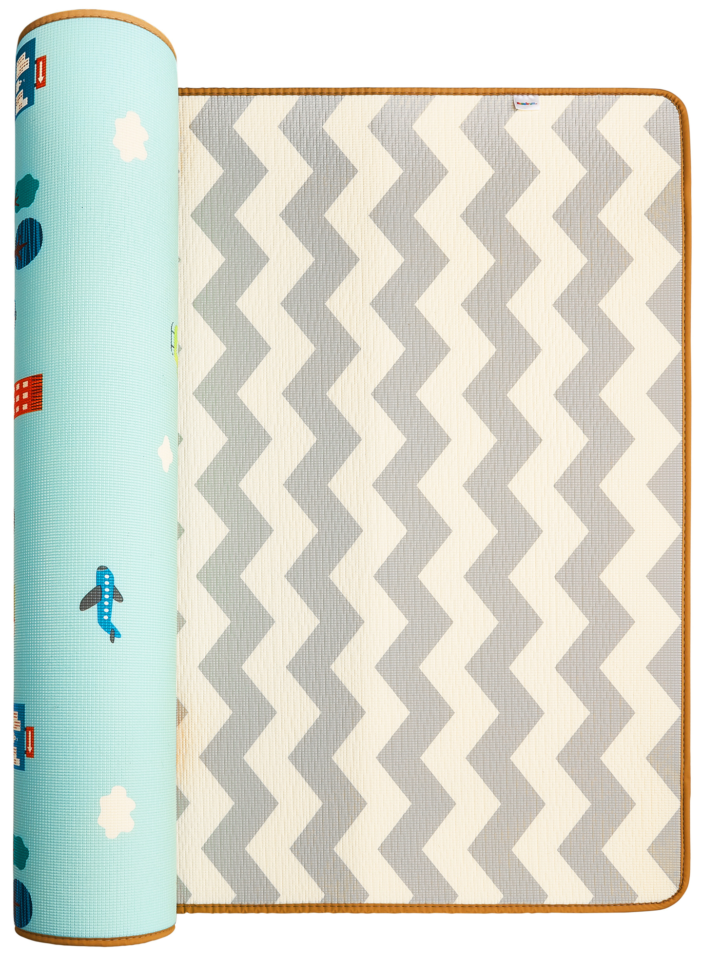 Kahepoolne vahtmatt XXL - rull 2 CM (tee ja siksakid)