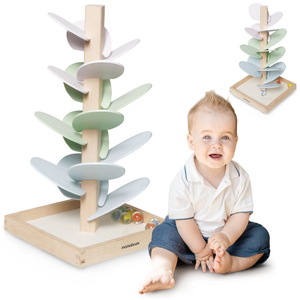 Puidust kulodroom - pallidega helipuu