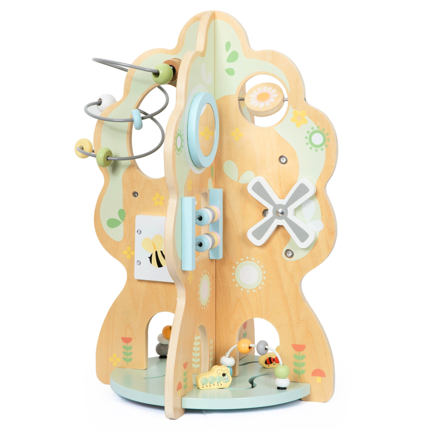 Puidust õpetlik mänguasi 10 ühes - multifunktsionaalne puu