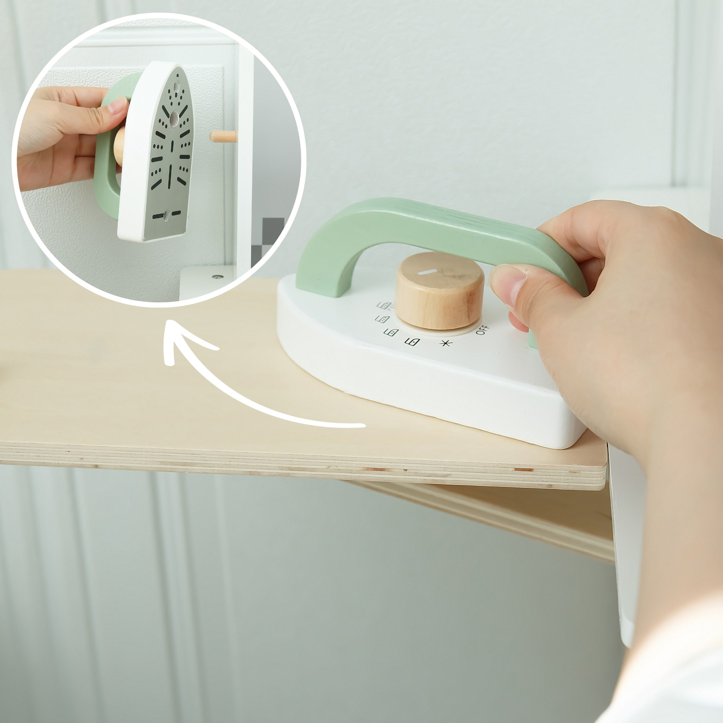 Interaktiivne köök koos pesumasina, nõudepesumasina ja kriiditahvliga