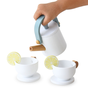 Suur puidust teekomplekt koos kandikuga - 17 toodet