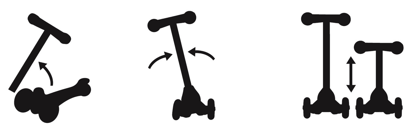 5in1 HyperMotion tasakaaluroller - sinine