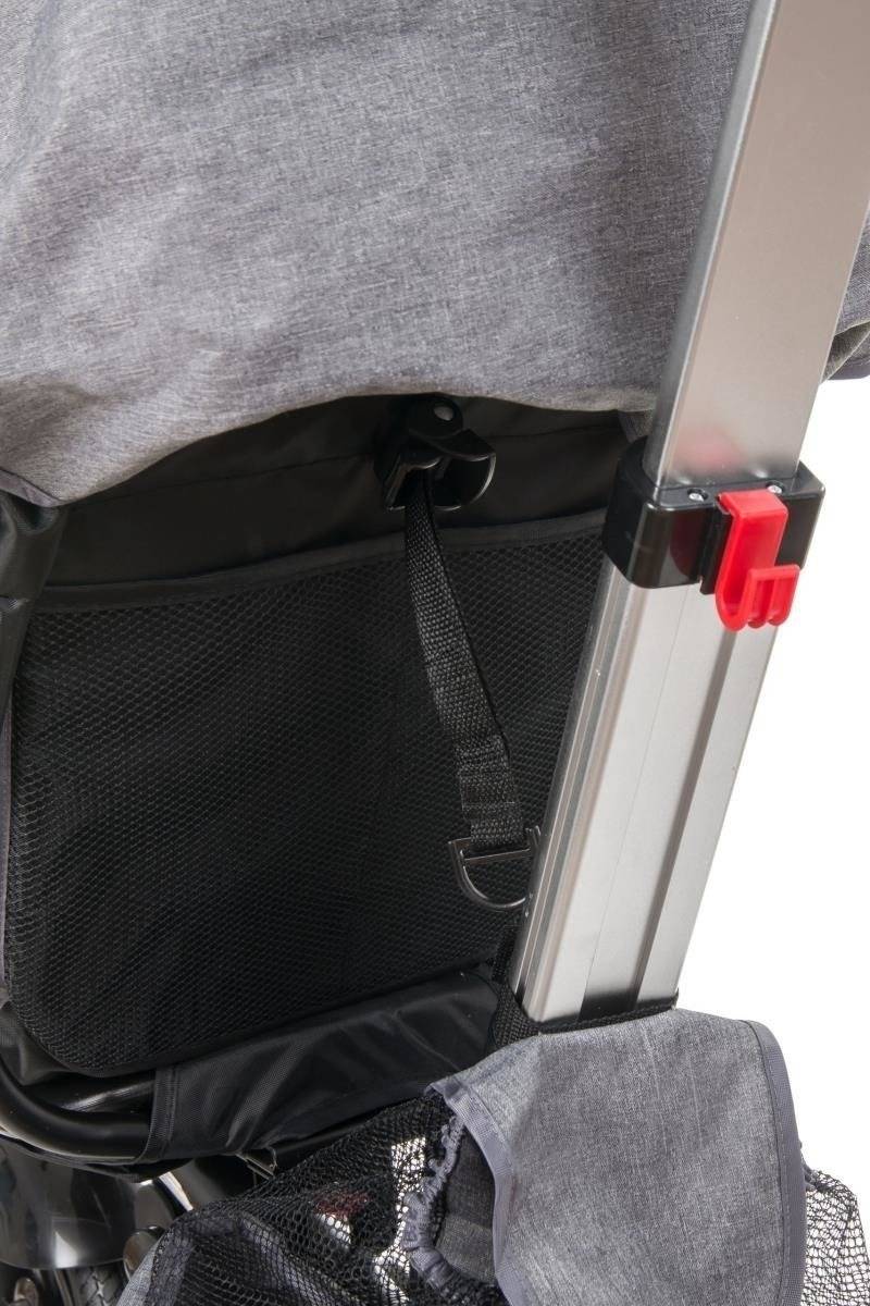 Tobi Velar kolmerattaline jalgratas + vihmakile - hall