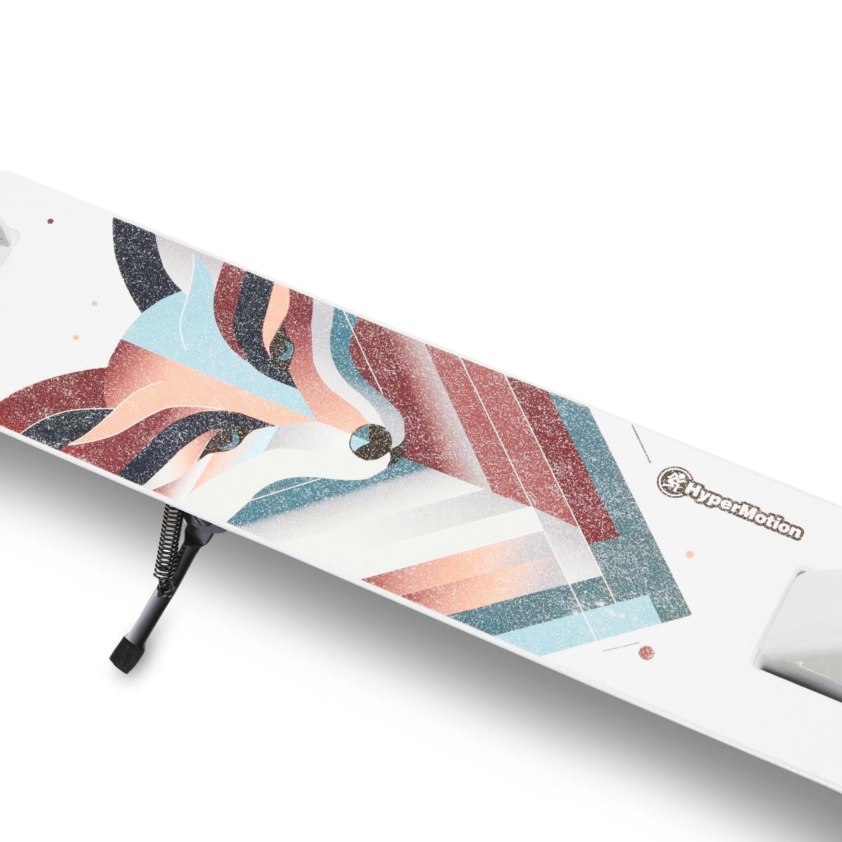 Kaherattaline roller noortele täiskasvanutele - amortisaatoriga - Hypermotion CITY SWIFT Winter Fox - 100kg