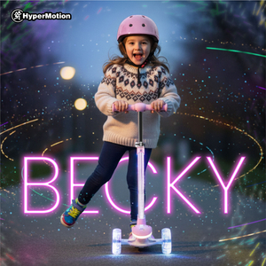 HyperMotion BECKY tasakaalutõukeratas - RGB LED valgustus, roosa