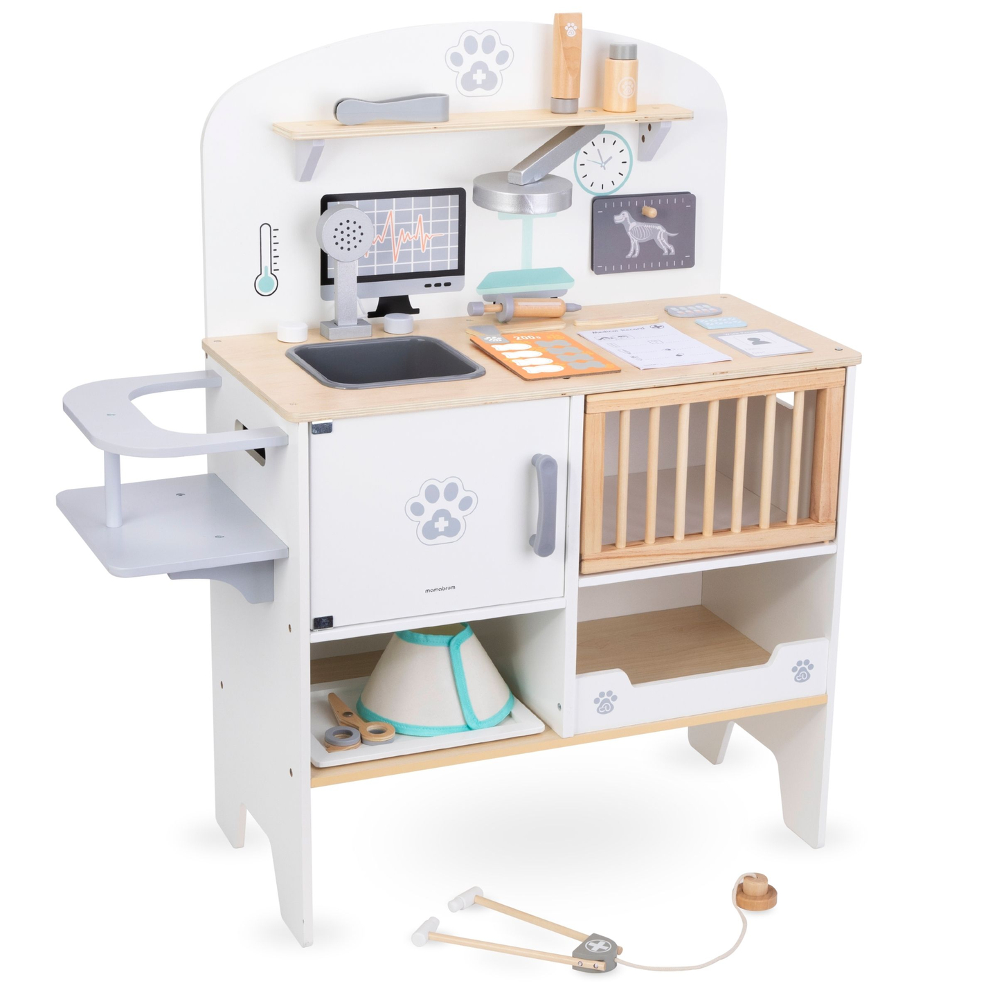 Loomahaigla - puidust komplekt