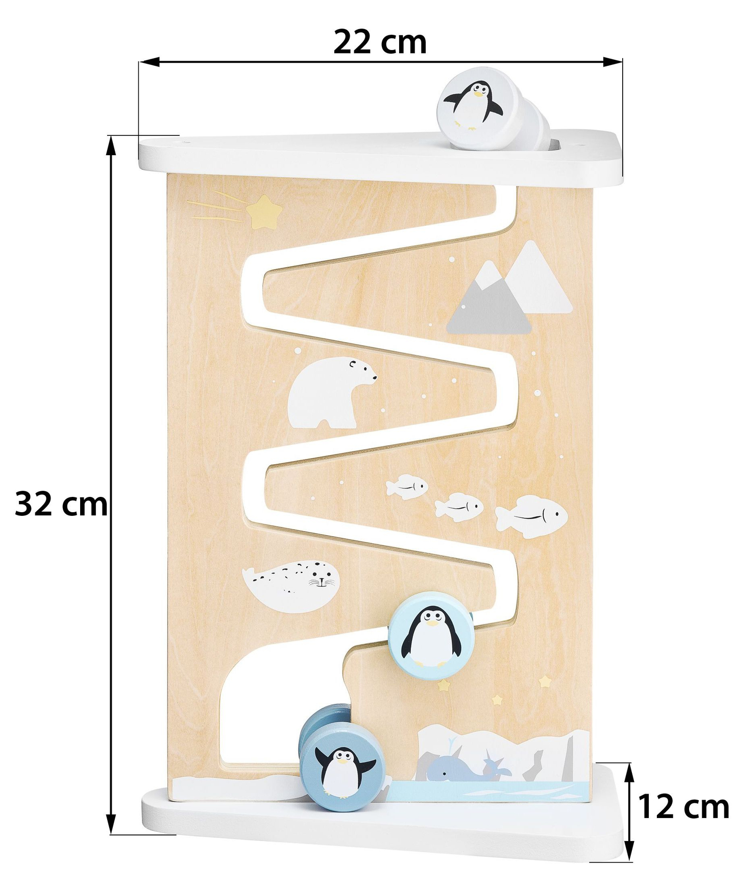 Puidust kahepoolne sensoorne manipulatsioonilaud