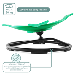 Mini laste karussell Kala - roheline värvus