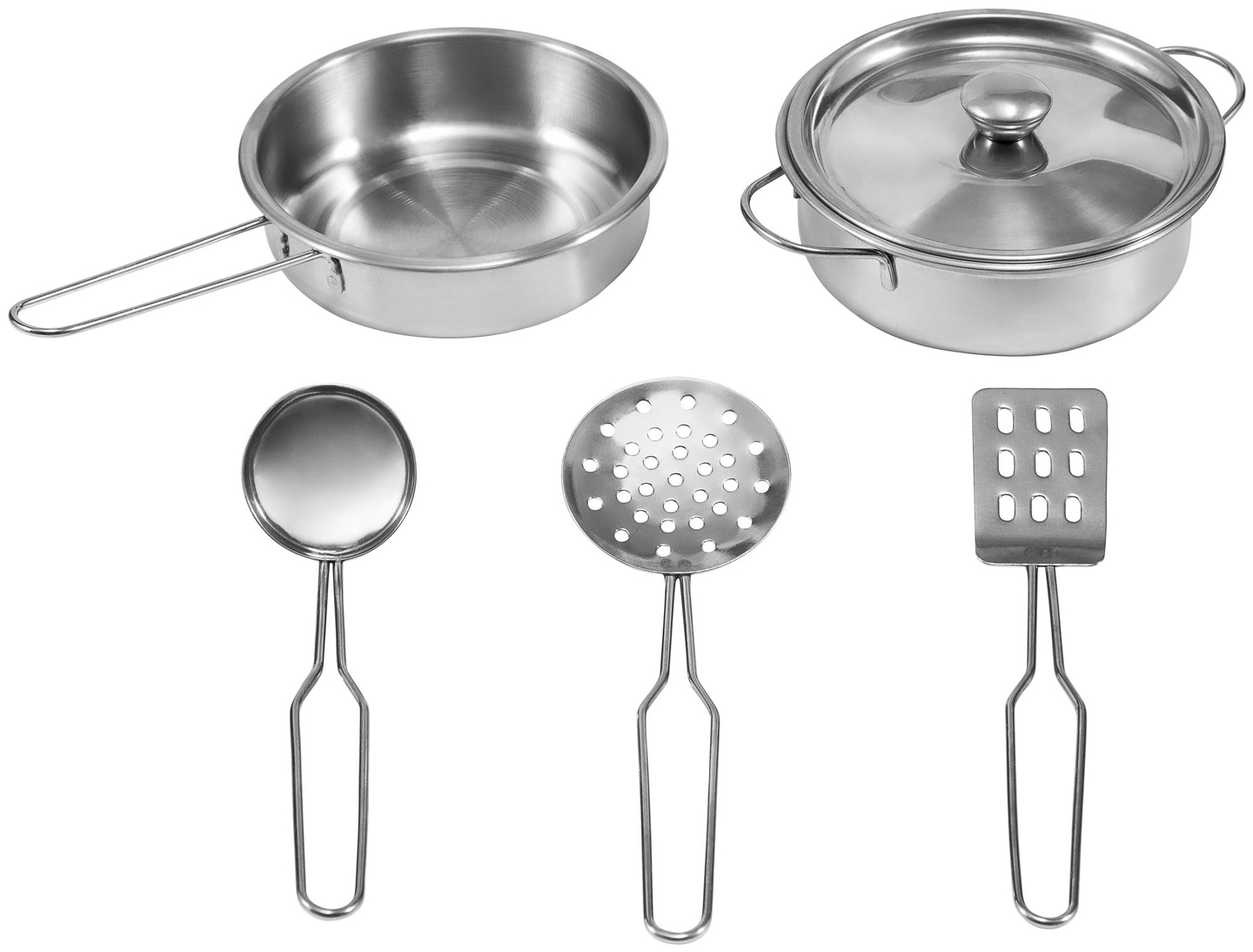 Suured puidust valged köögitarvikud ja esiliin