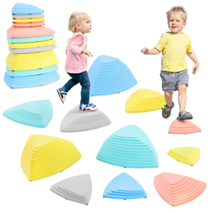 Värvilised tasakaalustuskivid - 11 tükki