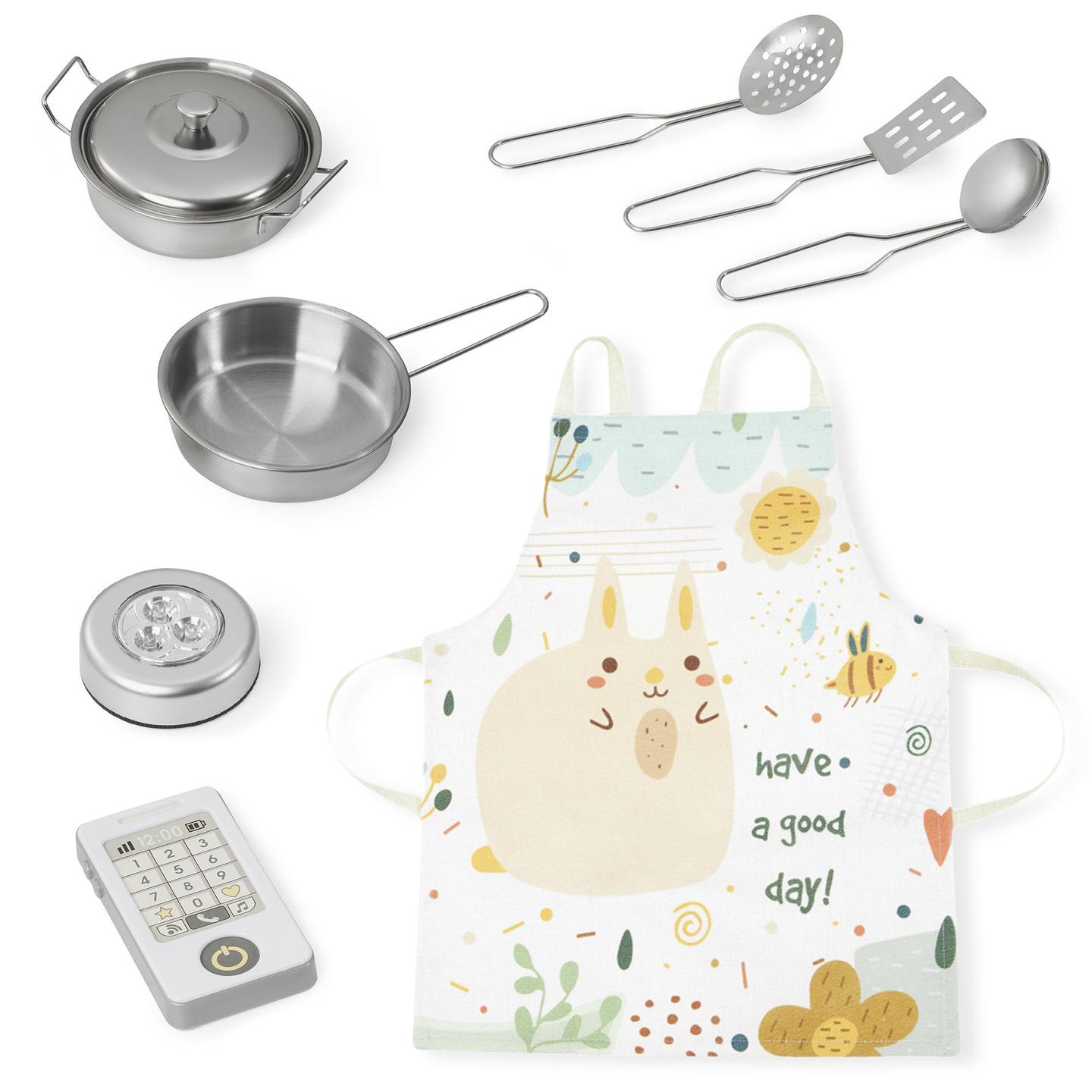 XXL puidust köök koos LED-valgustuse, esiplaadi ja tarvikutega