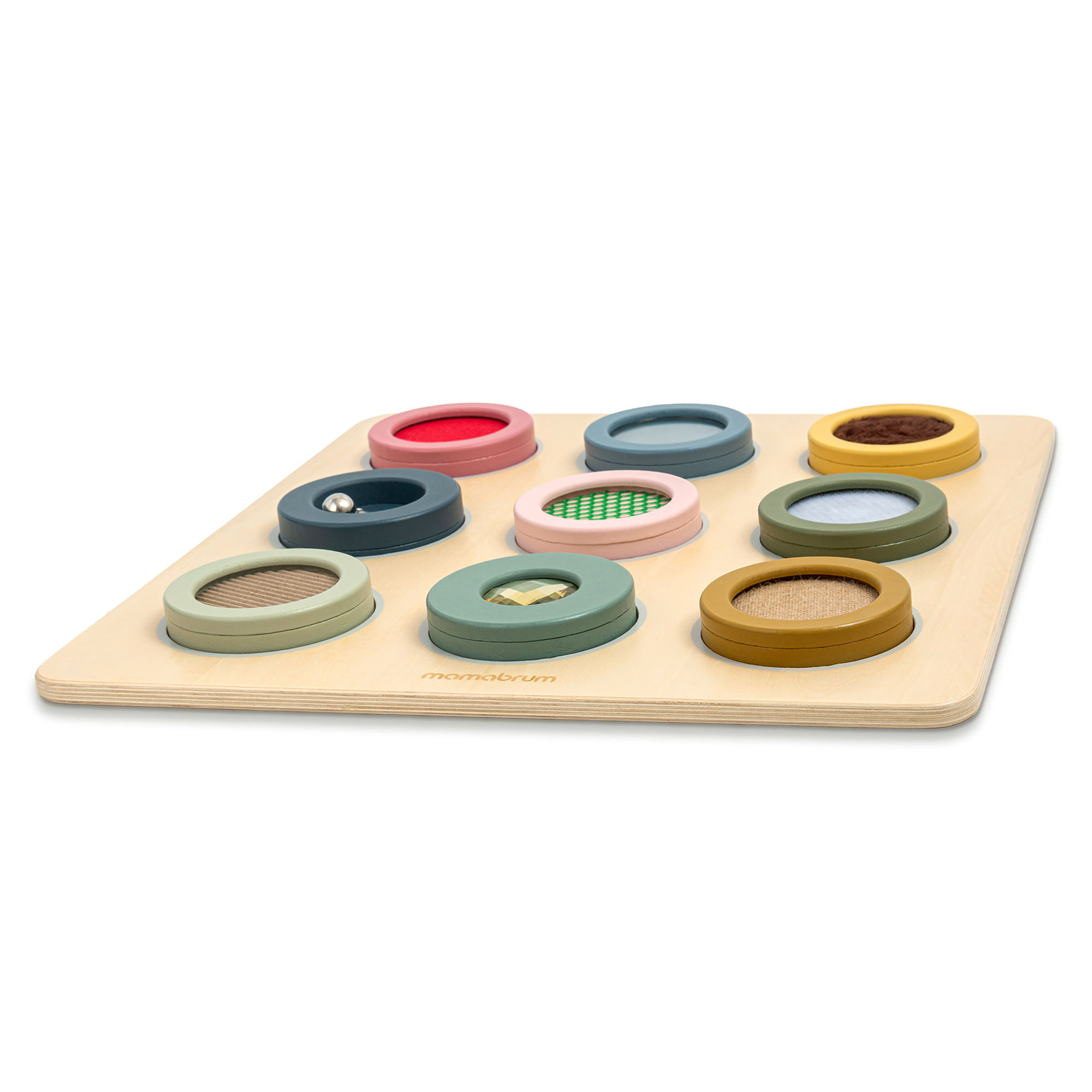 Puidust Montessori sensoorne tahvel – 9 tekstuuri kompimismeele avastamiseks ja arendamiseks