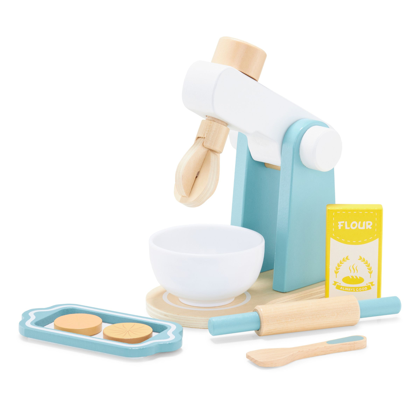 Puidust segisti koos tarvikutega