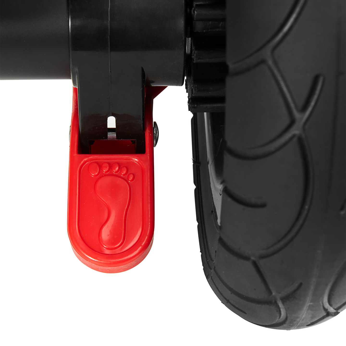 Kolmerattaline jalgratas lastele 1-4 aastat - TOBI FREY - roosa värv - pöörlev - pumbatavad rattad + tõukur