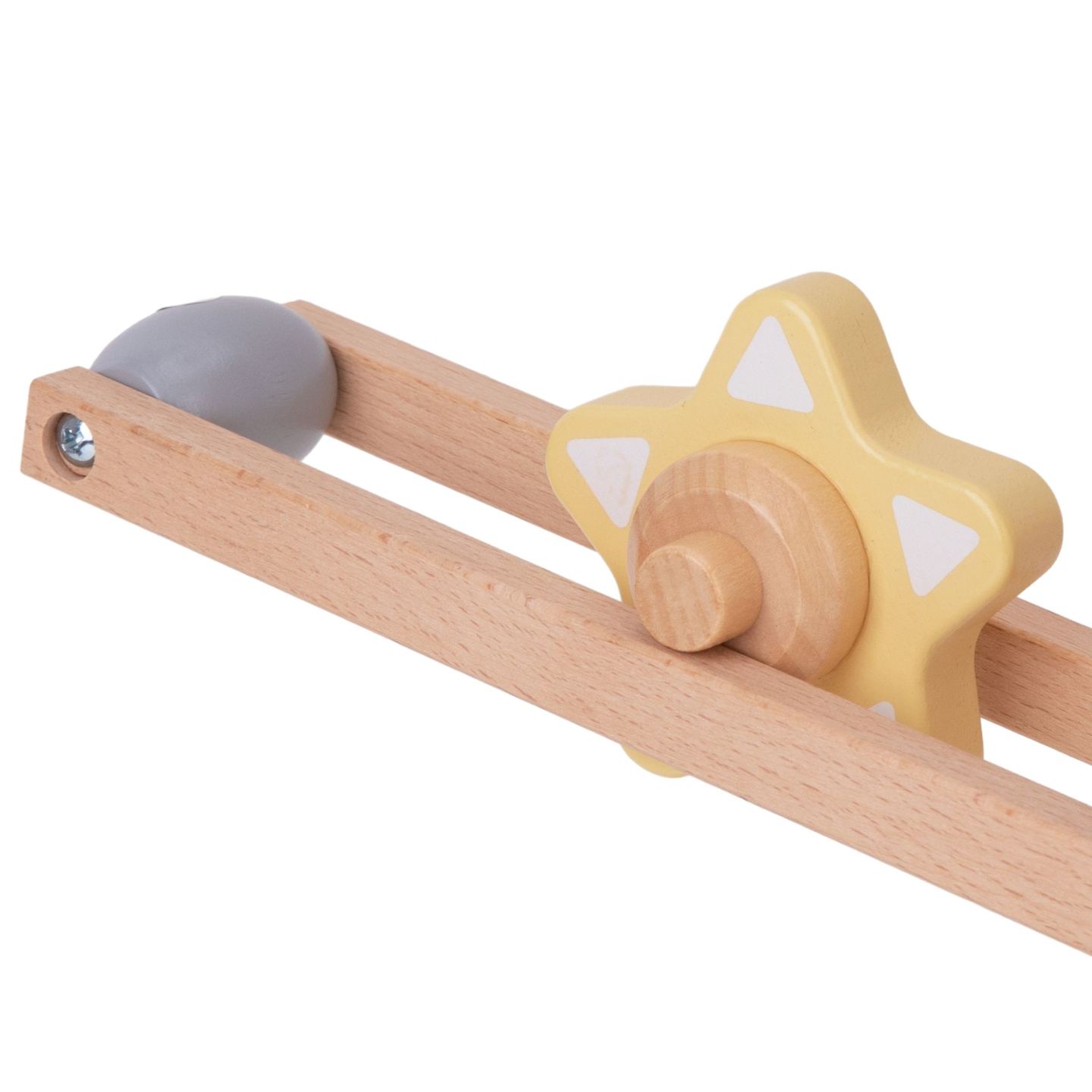 Suur puust ummiktee - liumägi pöörlevate elementidega