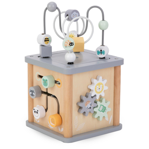 Montessori puust hariduslik kuubik - motoriline silmus