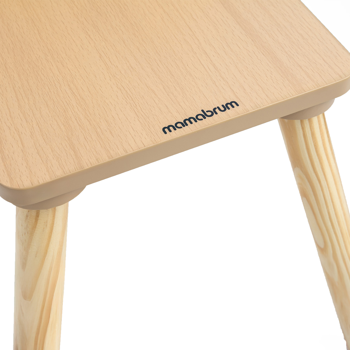 Puidust laud panipaigaga ja 2 tooli. Lastekomplekt - Armas Jänes