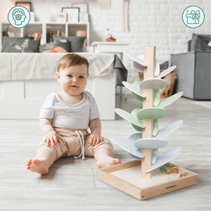 Puidust kulodroom - pallidega helipuu