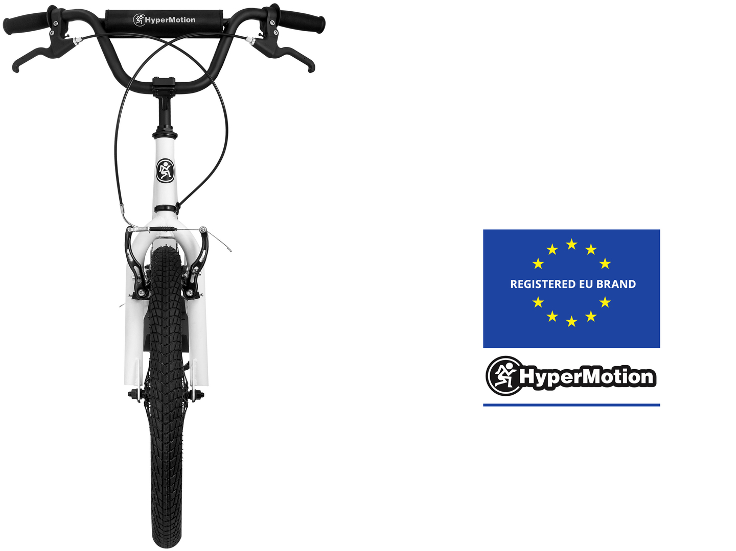 HyperMotion RIVA linnaroller 50 cm ja 40 cm täispuhutavate ratastega