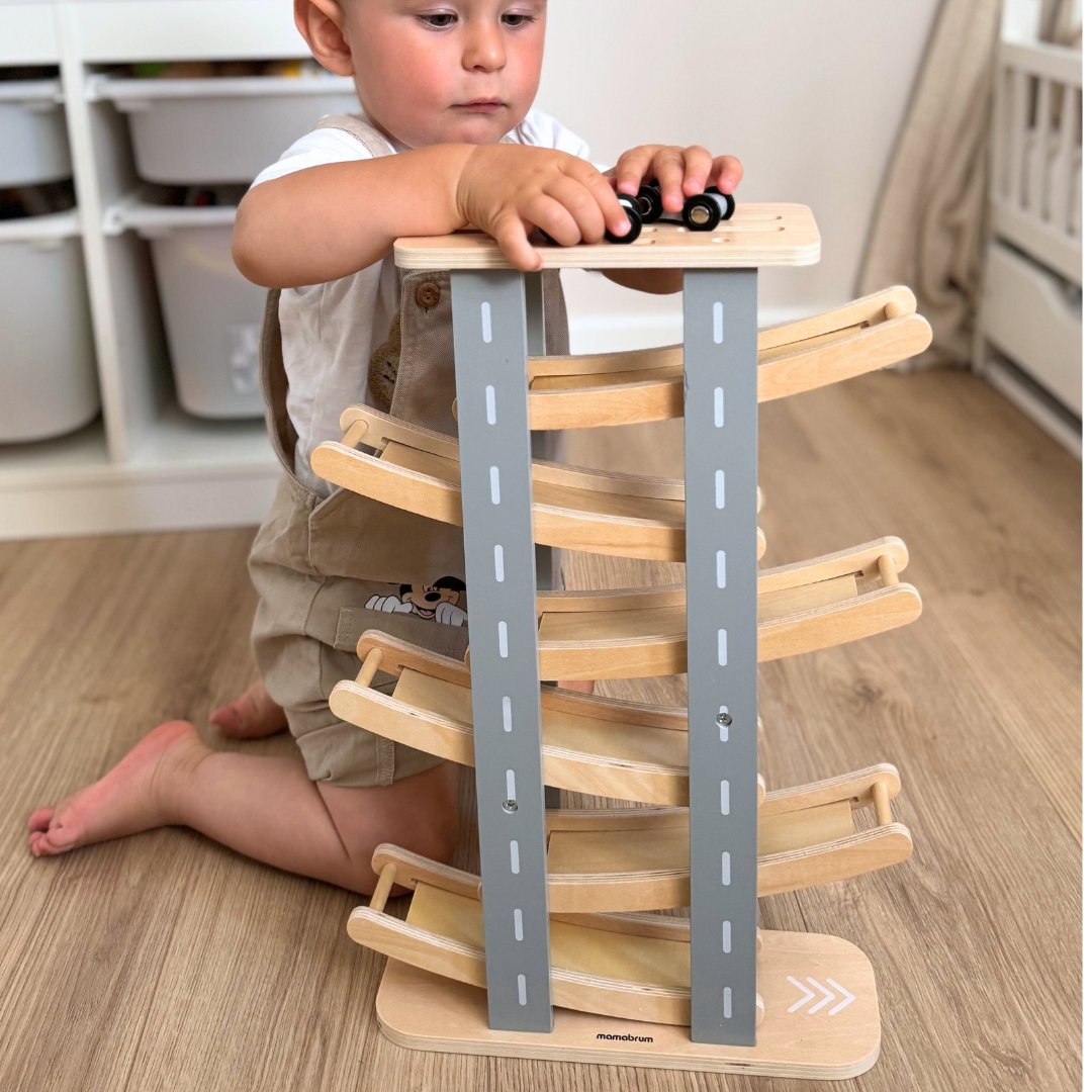 Puidust rada - liuglemine autodele - 6 korrust