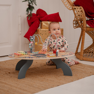 7in1 puidust õppelaud, muusikaline, sensoorne