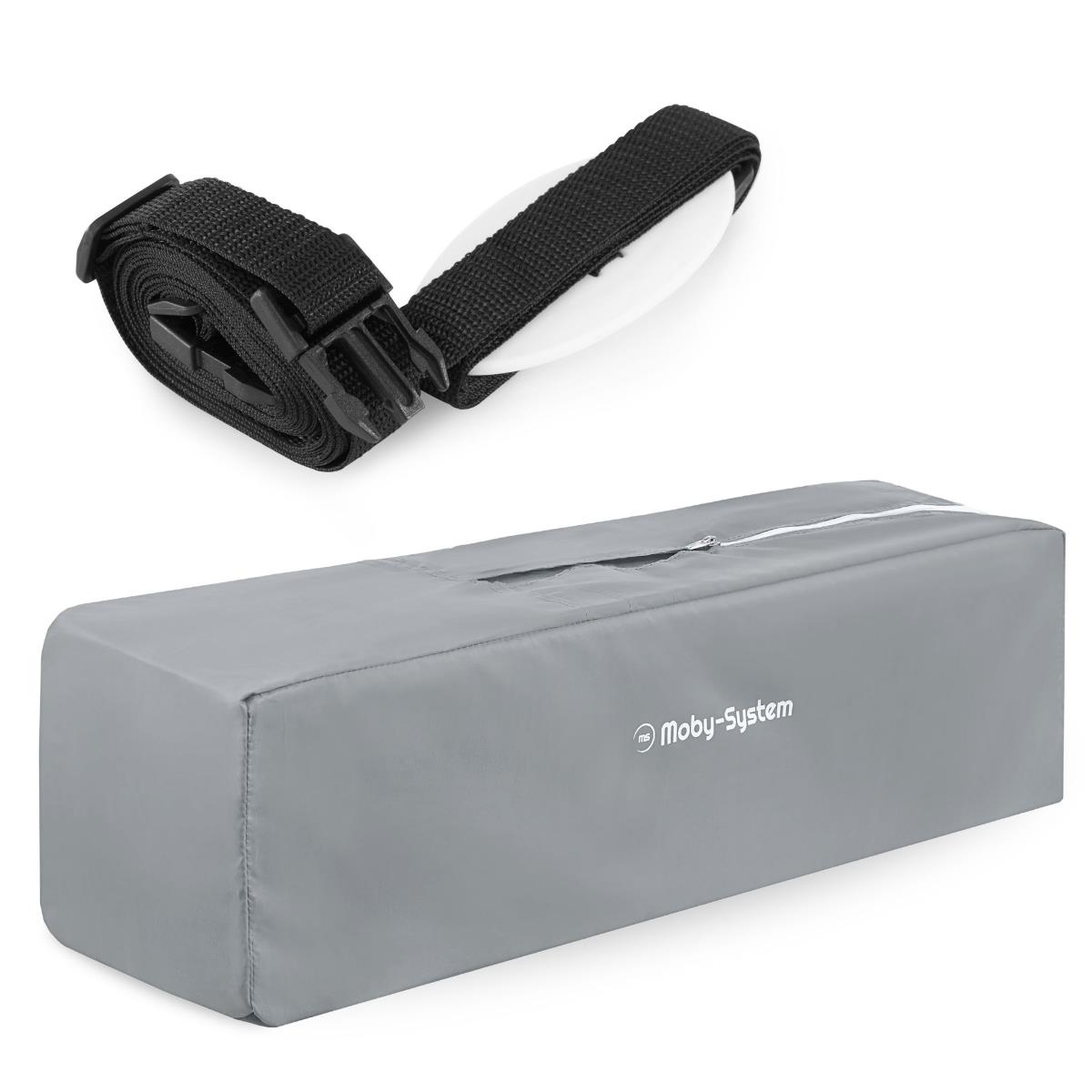 Tihedalt 3-in-1 kandevoodi koos muutmislaua, madratsi ja kandekotiga