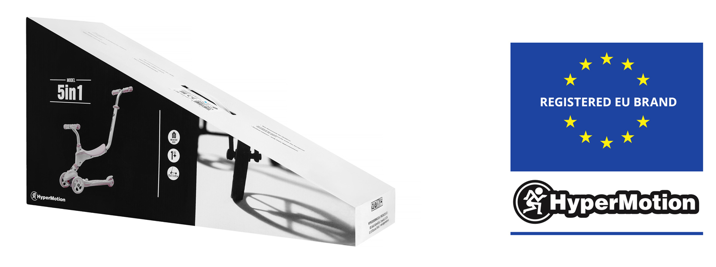 5in1 HyperMotion tasakaaluroller - sinine