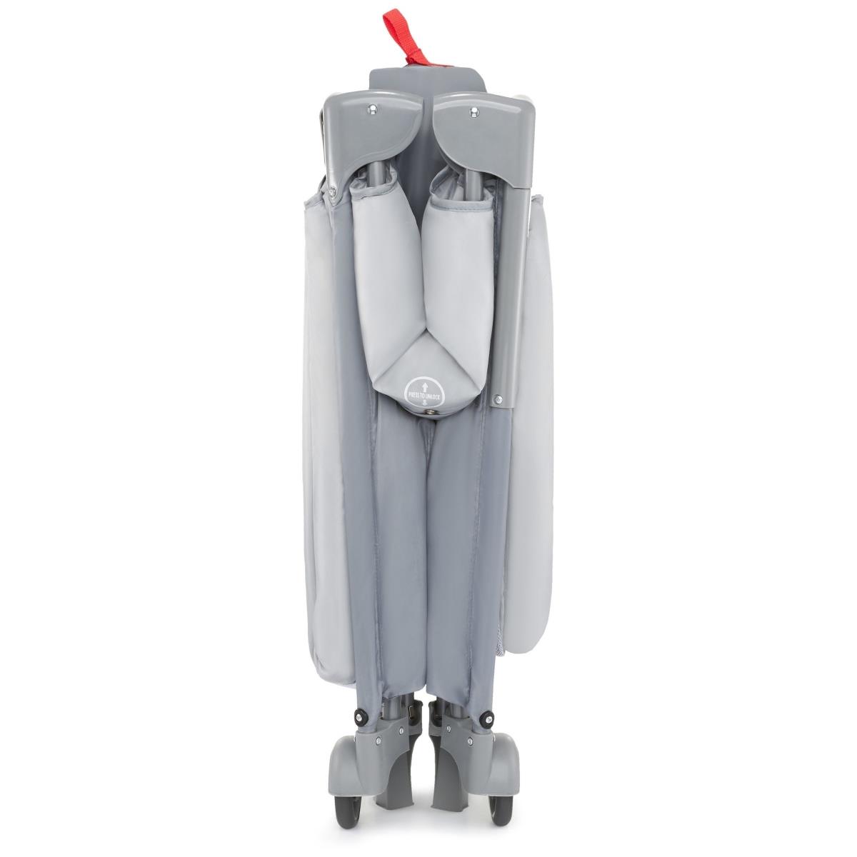 Tihedalt 3-in-1 kandevoodi koos muutmislaua, madratsi ja kandekotiga