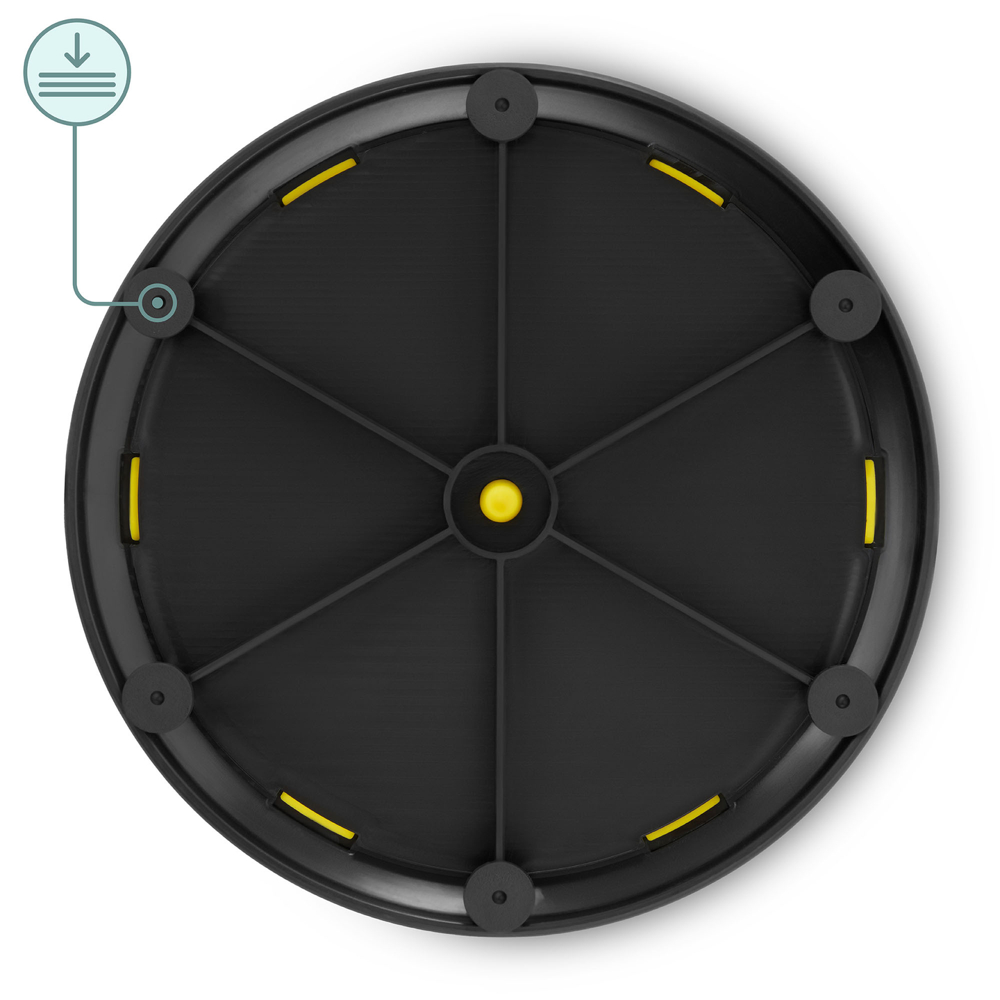 Värvilised sensoorsed kettad lastele - 24 tükki