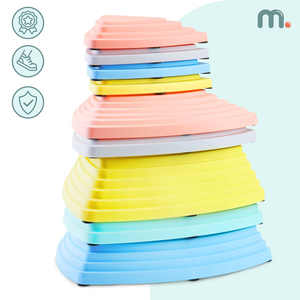 Värvilised tasakaalustuskivid - 9 tükki