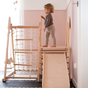 Puidust kodune mänguväljak XL 5in1