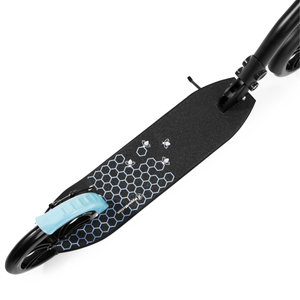 Kaherattaline linnaroller HONEYBEE Blue HyperMotion 100kg - täisalumiinium, suured 250mm rattad